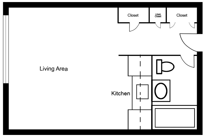Chateau West - Studio Suite A
