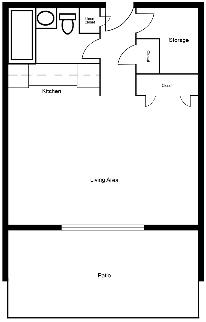 Chateau West - Studio Suite C